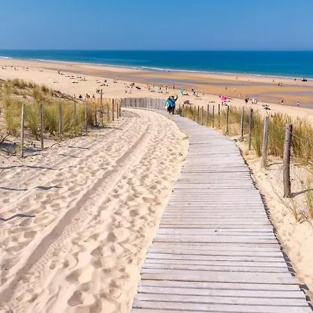Maisonnette Mitoyenne 2 étoiles Paisible Piscine Océan Vélo Marche Idéal Pour Tous * Lacanau